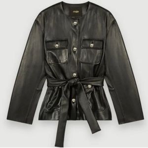 Maje Leather Jacket